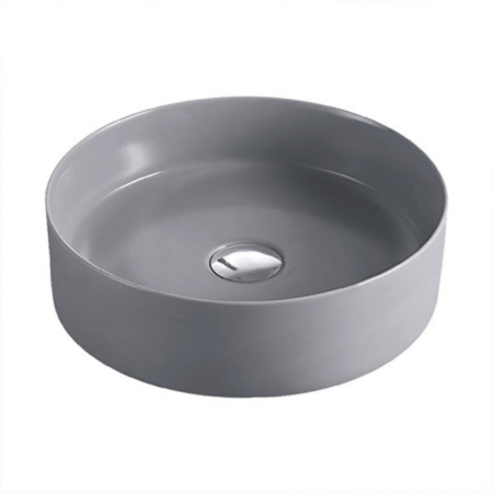 Fienza Reba Matte Light Grey Above Counter Basin