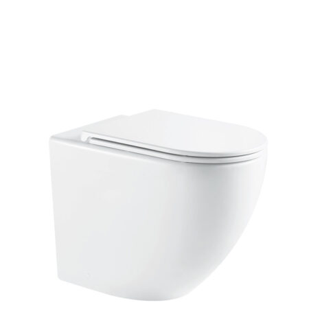 Fienza Alix Ambulant Wall-Faced Toilet Suite, Slim Seat