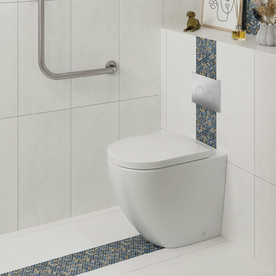 Fienza Alix Ambulant Wall-Faced Toilet Suite
