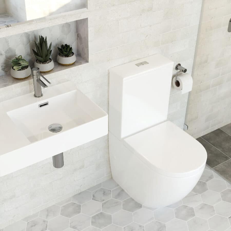 Fienza Alix Back-to-Wall Toilet Suite