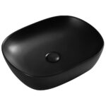 Fienza Koko 465 Matte Black Above Counter Basin