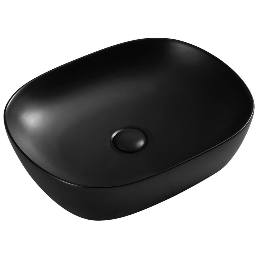 Fienza Koko 465 Matte Black Above Counter Basin