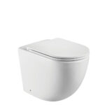 Fienza Koko Matte White Wall-Faced Toilet Suite