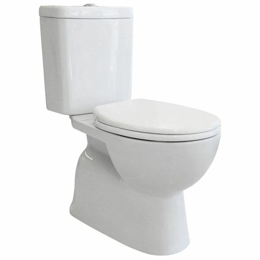 Fienza Stella Close-Coupled Toilet Suite, S-Trap