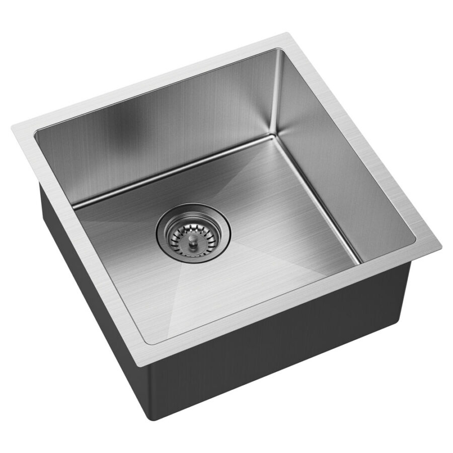 Fienza Hana 32L Single Kitchen Sink, Stainless Steel