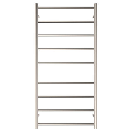 Fienza Isabella Heated Towel Rail, 600 x 1200mm, Brushed Nickel