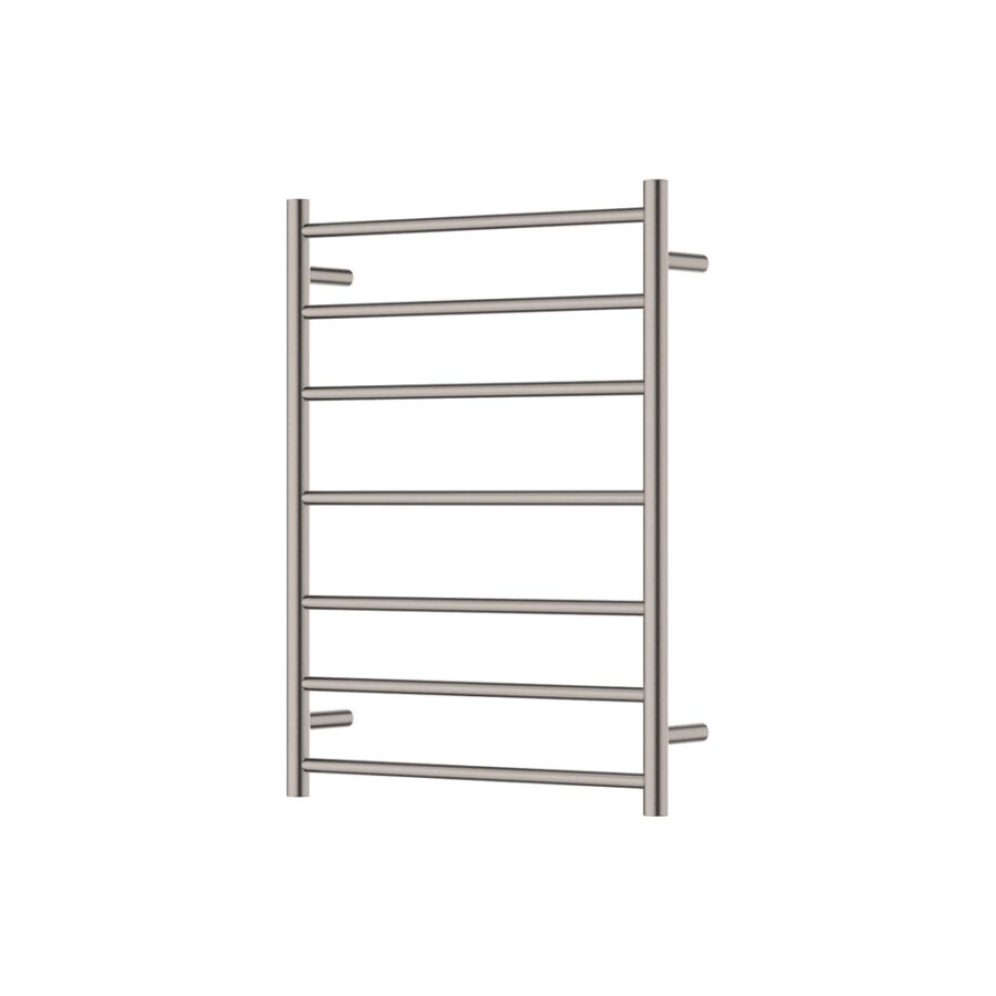 Fienza Isabella Heated Towel Rail, 600 x 800mm, Brushed Nickel