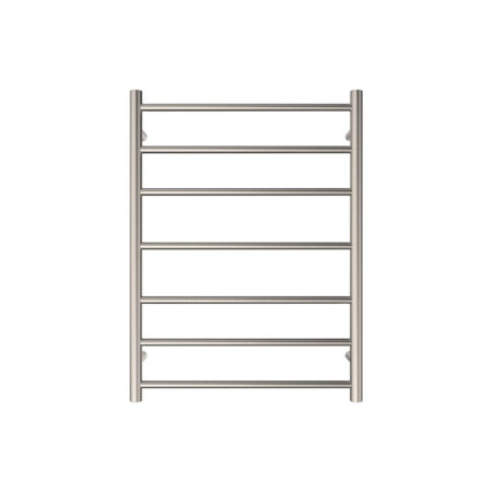 Fienza Isabella Heated Towel Rail, 600 x 800mm, Brushed Nickel