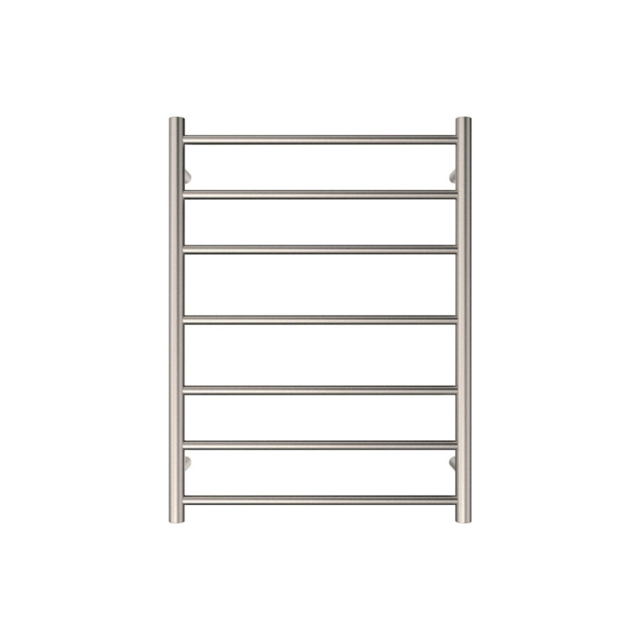 Fienza Isabella Heated Towel Rail, 600 x 800mm, Brushed Nickel