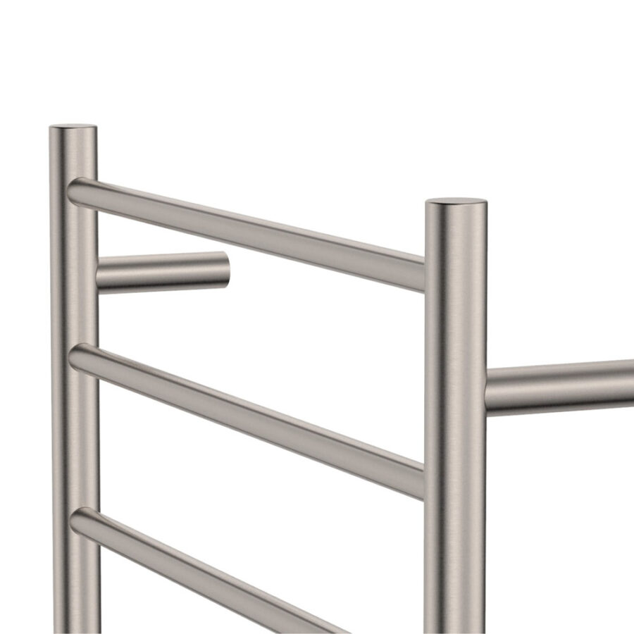 Fienza Isabella Heated Towel Rail, 600 x 800mm, Brushed Nickel