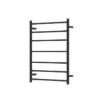 Fienza Isabella Heated Towel Rail, 600 x 800mm, Matte Black