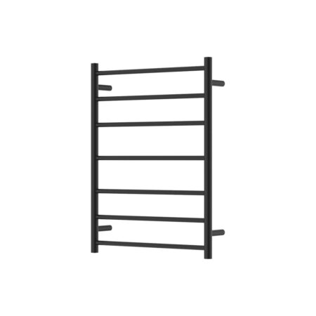 Fienza Isabella Heated Towel Rail, 600 x 800mm, Matte Black