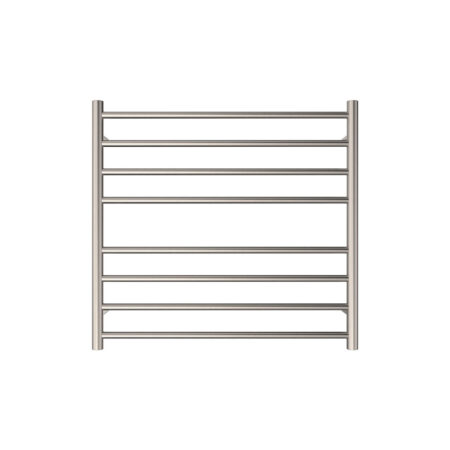 Fienza Isabella Heated Towel Rail, 750 x 700mm, Brushed Nickel