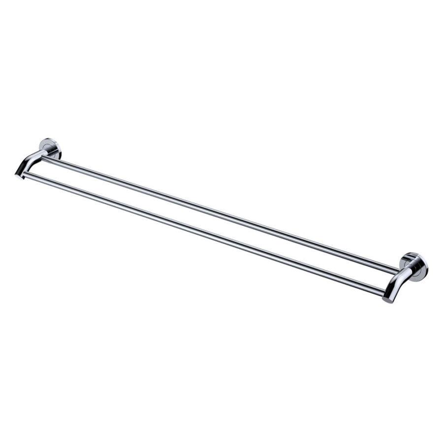 Fienza Kaya Double Towel Rail, 900mm, Chrome