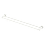 Fienza Kaya Double Towel Rail, 900mm, Matte White