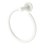 Fienza Kaya Hand Towel Ring, Matte White