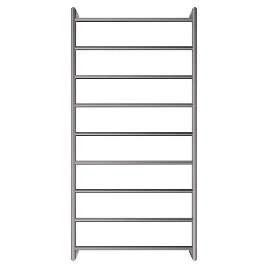 Fienza Kaya Heated Towel Rail, 600 x 1200mm, Gun Metal