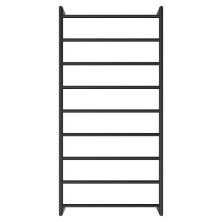 Fienza Kaya Heated Towel Rail, 600 x 1200mm, Matte Black