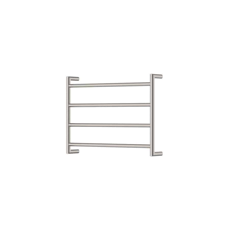 Fienza Kaya Heated Towel Rail, 600 x 450mm, Brushed Nickel