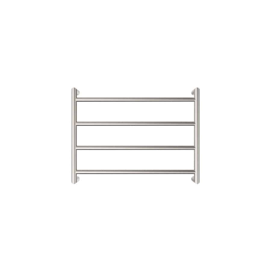 Fienza Kaya Heated Towel Rail, 600 x 450mm, Brushed Nickel