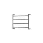 Fienza Kaya Heated Towel Rail, 600 x 450mm, Gun Metal