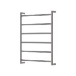 Fienza Kaya Heated Towel Rail, 600 x 800mm, Gun Metal