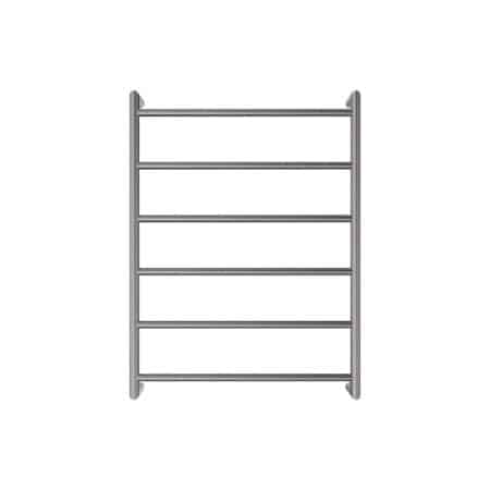 Fienza Kaya Heated Towel Rail, 600 x 800mm, Gun Metal