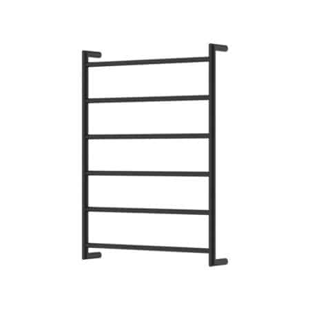 Fienza Kaya Heated Towel Rail, 600 x 800mm, Matte Black