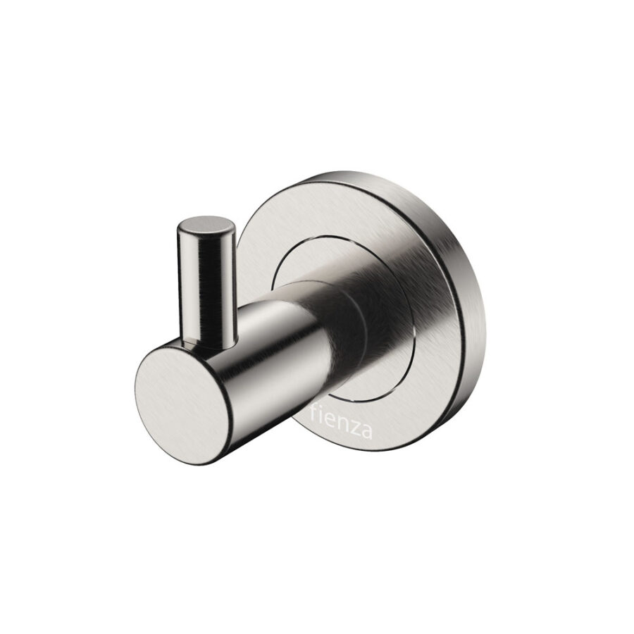 Fienza Kaya Robe Hook, Brushed Nickel