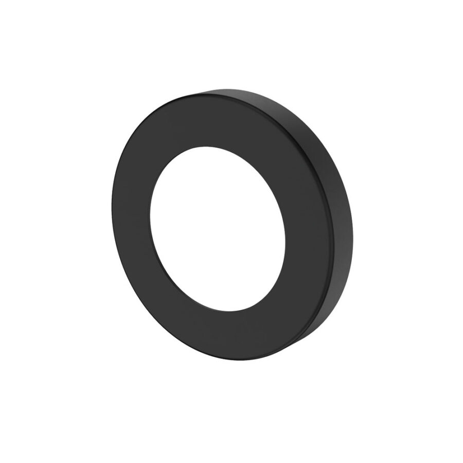 Fienza Kaya Round Cover Plate, Matte Black