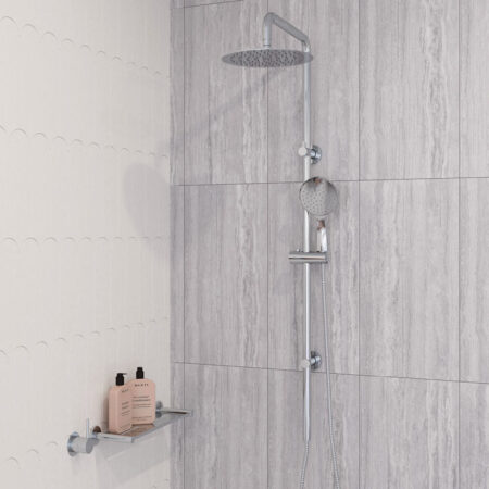 Fienza Kaya Shower Shelf, Chrome