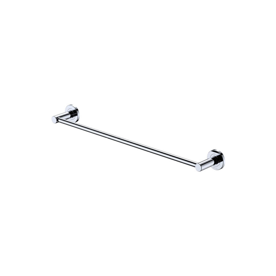 Fienza Kaya Single Towel Rail, 600mm, Chrome