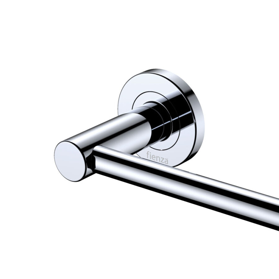 Fienza Kaya Single Towel Rail, 600mm, Chrome