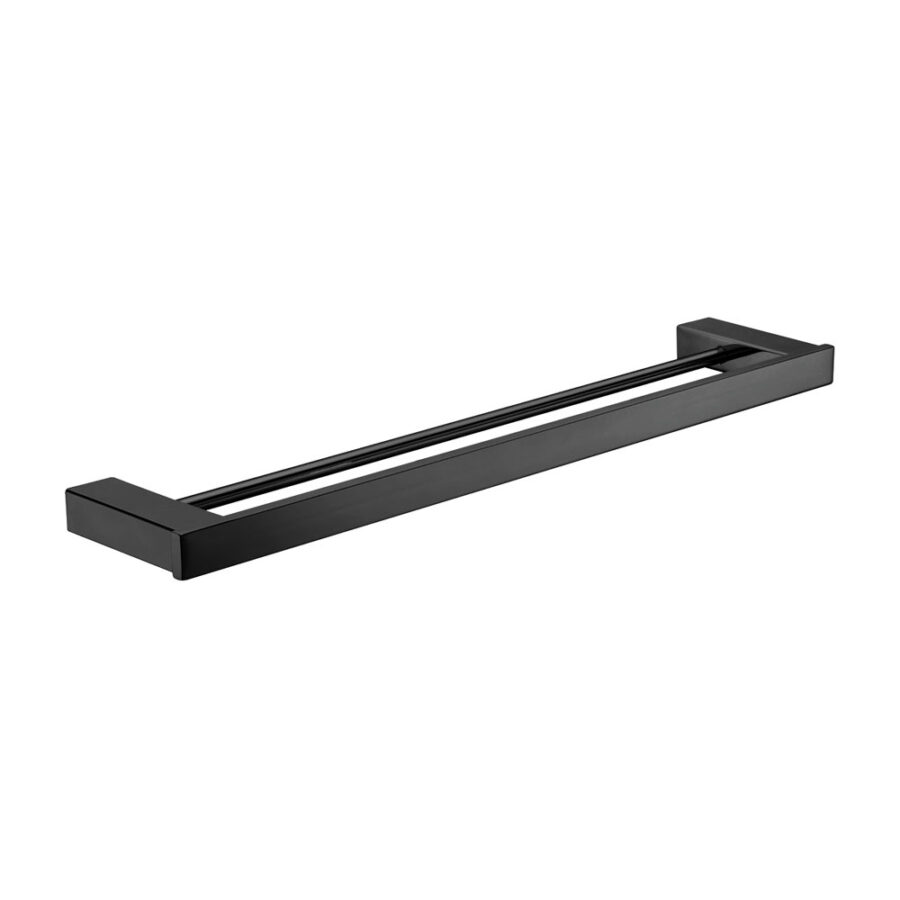 Fienza Koko Double Towel Rail, 610 mm, Matte Black