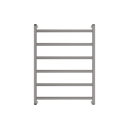Fienza Koko Heated Towel Rail, 600 x 800mm, Gun Metal