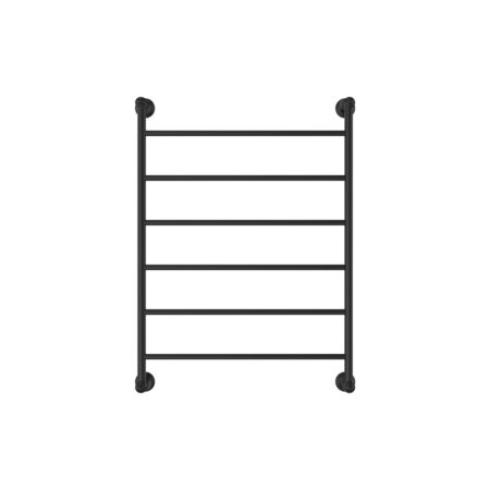 Fienza Lillian Heated Towel Rail, 600 x 800mm, Matte Black
