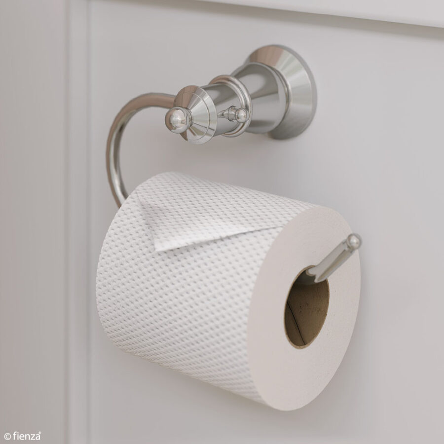 Fienza Lillian Toilet Roll Holder, Chrome