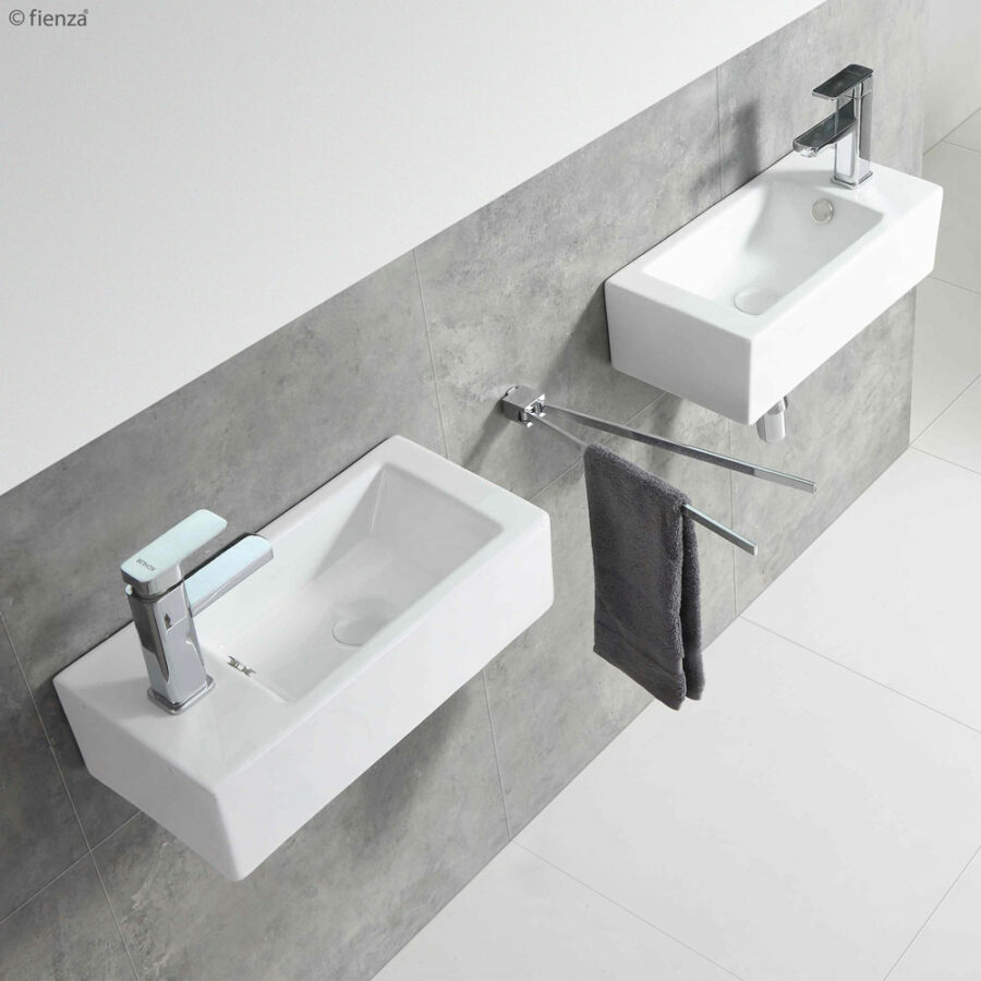 Fienza Linea Left-Hand Wall Basin