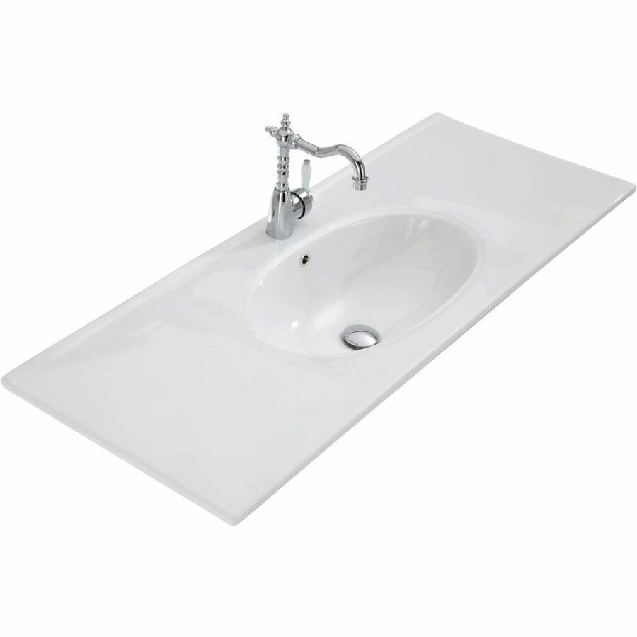 Fienza Rotondo Full Depth Ceramic Basin-Top 1200