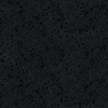 Fienza Sarah Black Sparkle 1500 Semi-Inset Basin-Top, Double Bowl, No Tap Hole