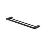 Fienza Tono Double Towel Rail, 610 mm, Matte Black