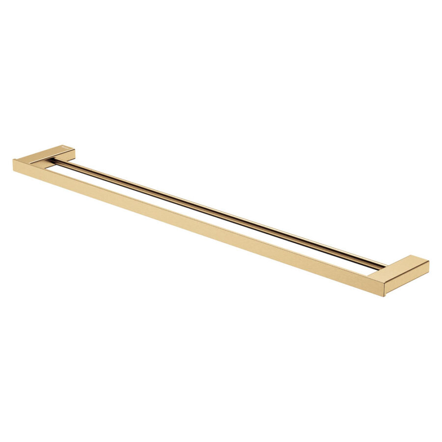 Fienza Tono Double Towel Rail, 810 mm, Urban Brass