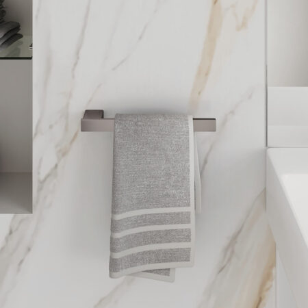 Fienza Tono Hand Towel Rail, Gun Metal