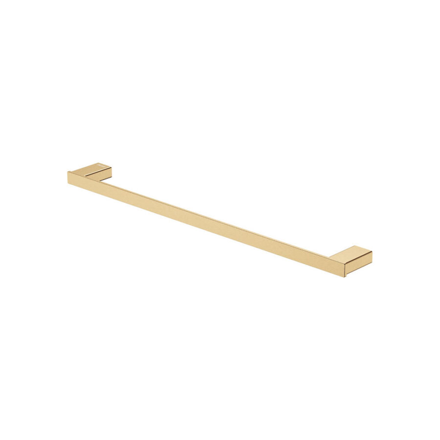 Fienza Tono Single Towel Rail, 610 mm, Urban Brass