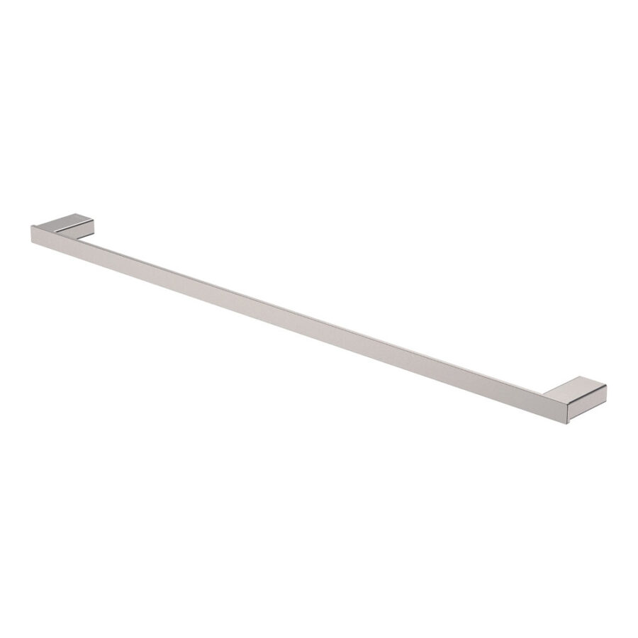 Fienza Tono Single Towel Rail, 810 mm, Brushed Nickel