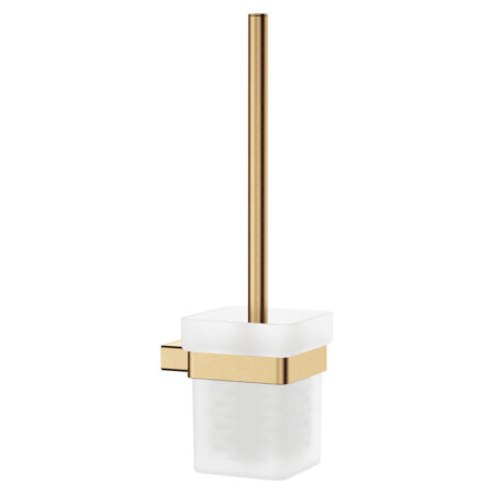 Fienza Tono Toilet Brush & Holder, Urban Brass