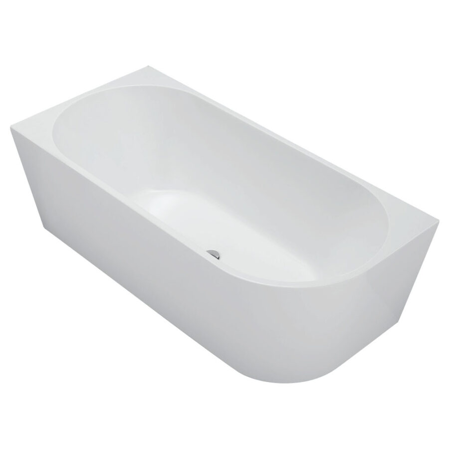 Fienza Isabella Right-Hand Acrylic Corner Bath, 1700mm