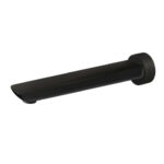 Rushy Black Bathtub/Basin Wall Spout
