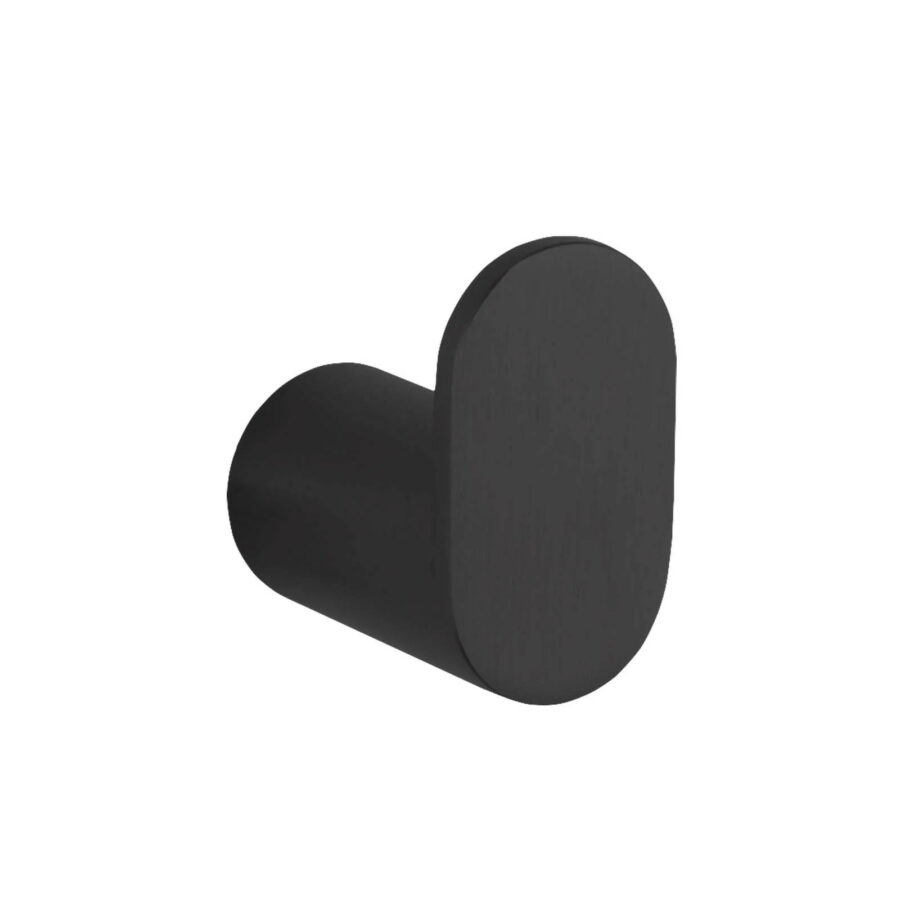 Rushy Black Round Robe Hook