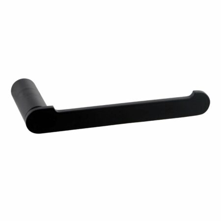 Rushy Black Toilet Paper Holder